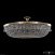 Хрустальная потолочная люстра Bohemia IVELE Crystal 19013/100IV G