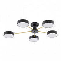 Потолочная светодиодная люстра Arte Milano 252006/5 Bk/Bk