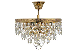 Хрустальная потолочная люстра Arti Lampadari Castellana E 1.3.30.602 G