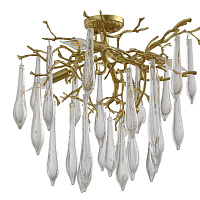 Потолочная люстра Crystal Lux REINA PL5 D600 GOLD PEARL