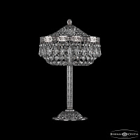 Хрустальная настольная лампа Bohemia IVELE Crystal 19011L6/25IV Ni