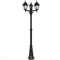 Напольный уличный светильник Arte Lamp BREMEN A1017PA-3BK