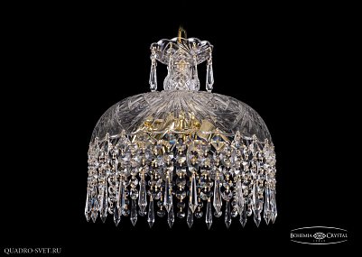 Хрустальный подвесной светильник Bohemia IVELE Crystal 7715/35/G/Drops