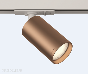 Трековый светильник для 1-фазного шинопровода Maytoni Focus S TR020-1-U-GU10-WC