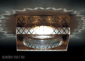 Встраиваемый светильник Donolux DL145CH/Brown
