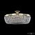 Хрустальная потолочная люстра Bohemia IVELE Crystal 19031/55IV G