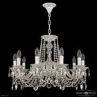 Хрустальная подвесная люстра Bohemia IVELE Crystal AL16302/10/240 WMN