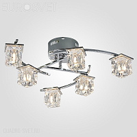 Люстра потолочная Eurosvet Calipso 80105/6 хром
