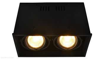 Встраиваемый точечный светильник Arte Lamp CARDANI A5942PL-2BK