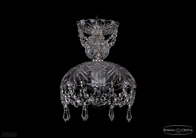 Хрустальный подвесной светильник Bohemia IVELE Crystal 7711/22/Ni/Drops