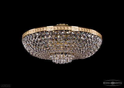 Хрустальная потолочная люстра Bohemia IVELE Crystal 1928/55Z/G