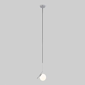 Подвесной светильник с длинным тросом Eurosvet Frost Long 50159/1 хром