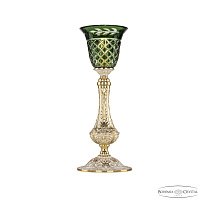 Настольная лампа Bohemia Ivele Crystal Florence 71100L/15 GW P2 Clear-Green/H-1J