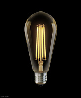 Лампа LOFT светодиодная филаментная Voltega ST64 6W Е27 2800К VG10-ST64Gwarm6W
