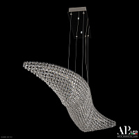 Хрустальная подвесная светодиодная люстра APL LED Sicilia SH507.0.80.A.Ni.4000