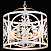 Подвесной светильник Natali Kovaltseva Renaissance 10440/5P WHITE GOLD
