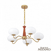 Подвесная люстра Arte Milano 310166/D680/5 BS/WD