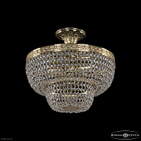 Хрустальная потолочная люстра Bohemia IVELE Crystal 19091/35IV G
