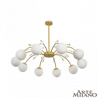 Большая люстра Arte Milano 273802/10 GD