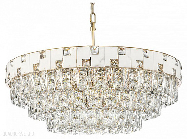Большая хрустальная люстра Odeon Light CHESSI 5076/21