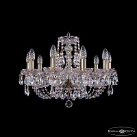Хрустальная подвесная люстра Bohemia IVELE Crystal 1406/10/195/Pa