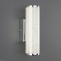Светодиодный настенный светильник с хрустальной крошкой Eurosvet Brilliance 90060/1 хром