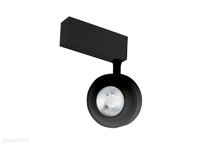 Трековый светодиодный светильник для магнитного шинопровода Donolux Occhio DL18784/01M Black 4000K