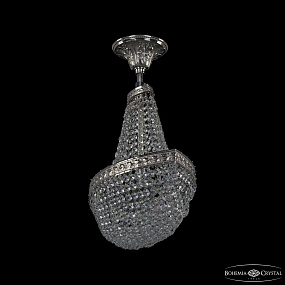 Хрустальная подвесная люстра Bohemia IVELE Crystal 19323/H1/45IV Ni