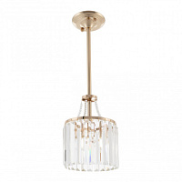 Подвесной светильник с хрусталем Arte Milano 371009/1/300/200 GD