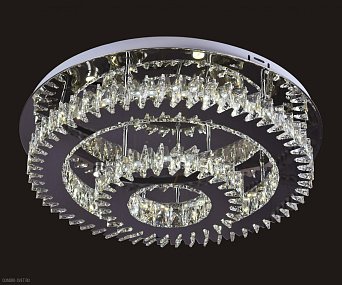 Хрустальная потолочная светодиодная люстра KINK Light Тор-Кристалл 08641(3000-6000K)