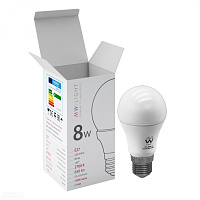 Лампа светодиодная MW-Light шар E27 2700K 8Вт LBMW27A03