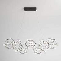 Подвесной светодиодный светильник Eurosvet Uma 90168/7 черный жемчуг