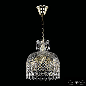 Хрустальный подвесной светильник Bohemia IVELE Crystal 14781/25 G Leafs