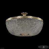 Хрустальная потолочная люстра Bohemia IVELE Crystal 19151/80IV G