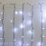 Гирлянда Занавес, 2х2м., ЛАЙТ, 400 LED, холодный белый, с мерцанием, прозрачный ПВХ провод. 08-1560