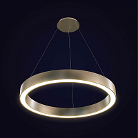 Светодиодный подвесной светильник Лючера Круг Серебро TLAB1-100-01-gr