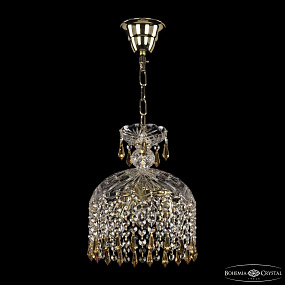 Хрустальный подвесной светильник Bohemia IVELE Crystal 14781/22 G Drops K777