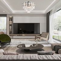 Потолочная хрустальная люстра Arte Milano 371309/8/40/500 CR