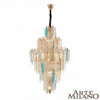 Подвесная люстра Arte Milano 1863B.D800.H1300.E14.25 G
