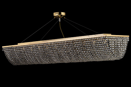 Большая хрустальная люстра Arti Lampadari Milano E 1.5.120X30.102 G