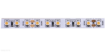 Светодиодная лента 4000К, 24V DC, 9,6W/m, 120 д/м., самоклейка, бобина 5 м. Donolux DL-18381/N.White-24-120