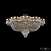 Хрустальная потолочная люстра Bohemia IVELE Crystal 19301/75JB G