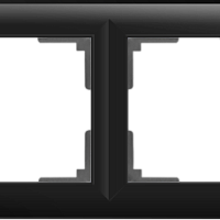 Рамка на 4 поста (черный матовый) Werkel WL14-Frame-04