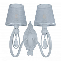 Бра с хрусталем Arte Milano 347203/2W WT+SL