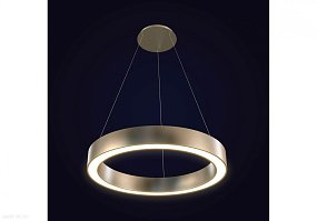 Светодиодный подвесной светильник Лючера Круг Серебро TLAB1-80-01-gr