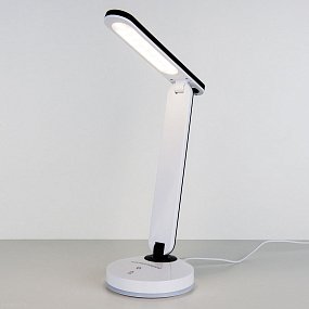 Светодиодная настольная лампа Eurosvet Flip Flip белый/черный (TL90480)