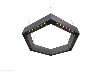 Подвесной светодиодный светильник 0,5м 36Вт 34° Donolux Eye-hex DL18515S111А36.34.500BB