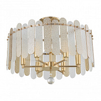 Потолочная хрустальная люстра Arte Milano 373109/6/80/500 GD