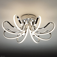 Потолочная светодиодная люстра Eurosvet Lilium 90079/8 хром