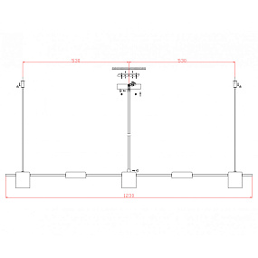 Светодиодный подвесной светильник KINK Light Карин 07624-5,20
